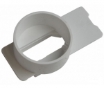 NDS Micro Channel Inline Outlet White